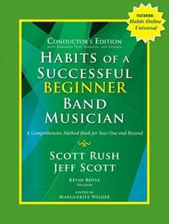 Habits of a Successful Beginner Band Musician Conductor band method book cover